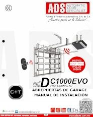 Manual de Instalacion, Manual de Instalacion Abrepuertas de Garage TECNO1000, Puertas y Portones Automaticos S.A. de C.V.
